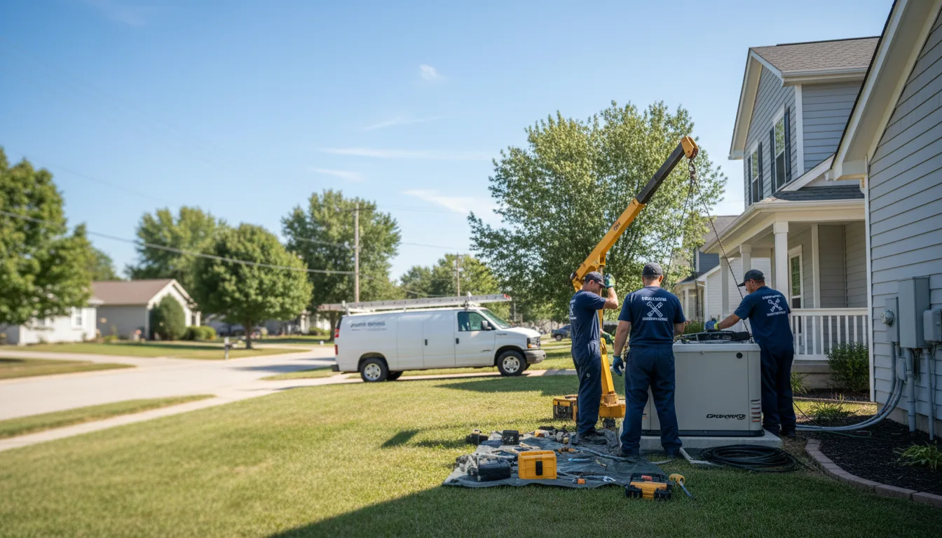 Generator Installation in Capron, IL near me